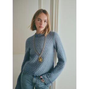 Sezane | Sweaters | Nwot Sezane Alexa Jumper Ecru Size Small